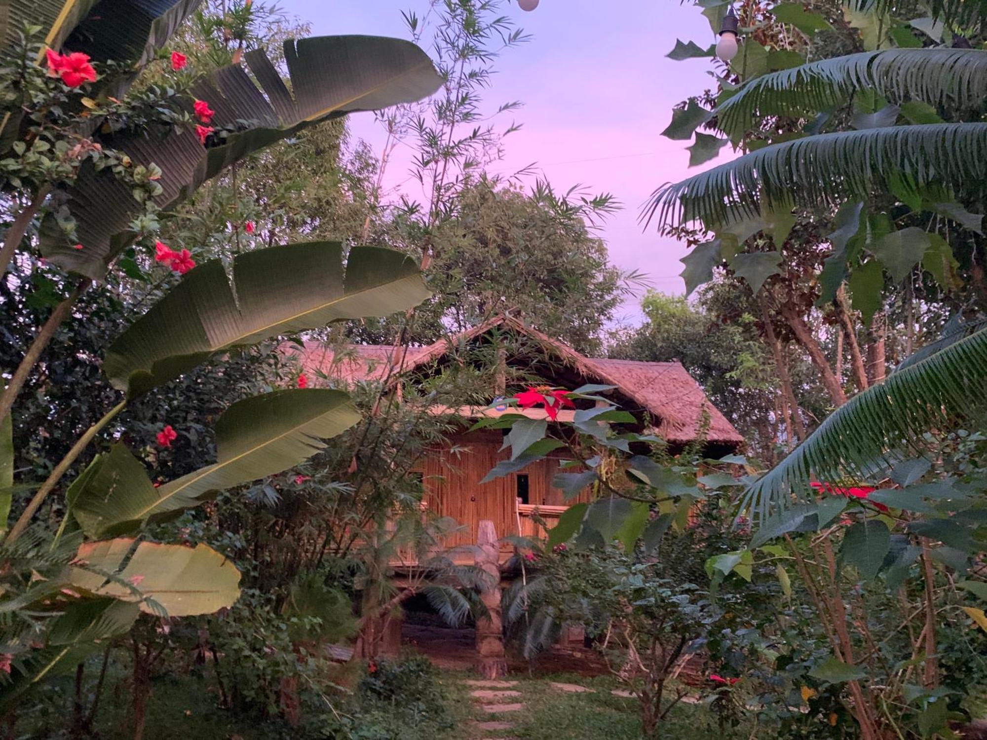 Khu Du Lich Sinh Thai, Nghi Duong Homestay Hoang Anh - Kon Xom Luh كون توم المظهر الخارجي الصورة