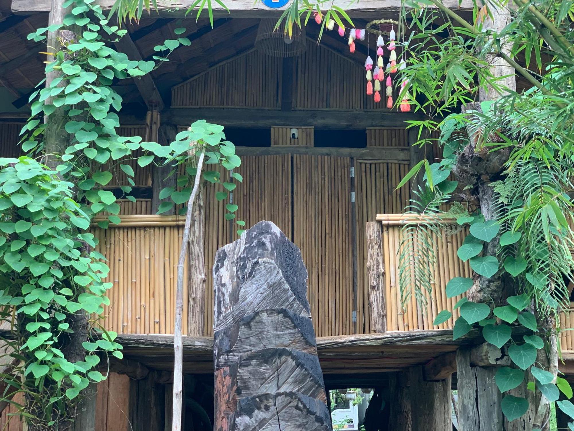 Khu Du Lich Sinh Thai, Nghi Duong Homestay Hoang Anh - Kon Xom Luh كون توم المظهر الخارجي الصورة